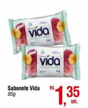 Fort Atacadista Sabonete Vida 85g oferta