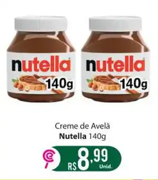 Comercial Esperança Creme de Avelã Nutella 140g oferta