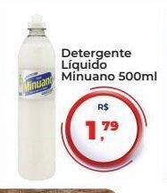 Tonin Superatacado Detergente líquido minuano 500ml oferta