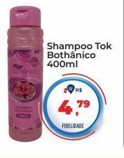 Tonin Superatacado Shampoo tok bothânico 400ml oferta