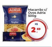 Tonin Superatacado Macarrão c/ ovos adria 500g oferta