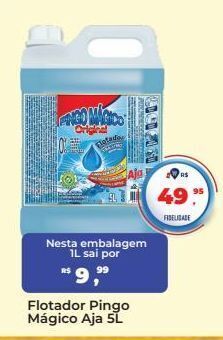 Tonin Superatacado Flotador pingo mágico aja 5l oferta