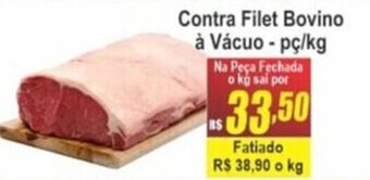 Serrano Supermercado Contra Filet Bovino à Vácuo - pç/kg oferta