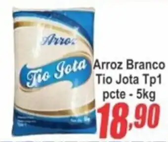 Serrano Supermercado Arroz Branco Tio Jota Tp1 pcte 5kg oferta