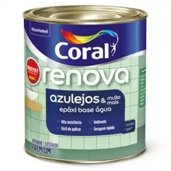 Leroy Merlin Tinta wandepoxy coral base água brilhante branco 900ml oferta