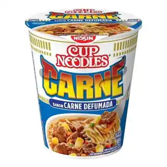 Serrano Supermercado Macarrão instantaneo cup noodles 69g carne defumada oferta