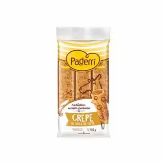Crepe de doce de leite paderri 192g
