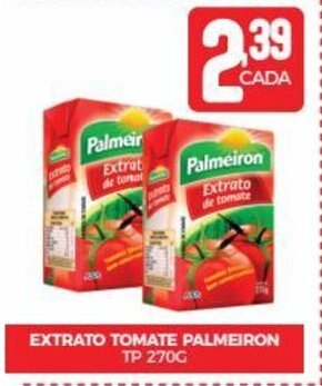 Fort Atacadista EXTRATO TOMATE PALMEIRON TP 270G oferta