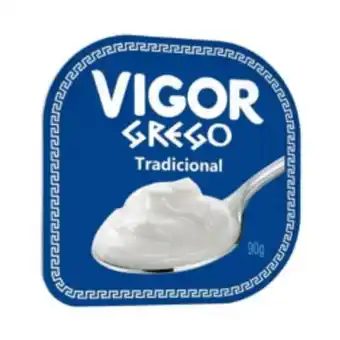 Iogurte vigor grego tradicional pt 90 g