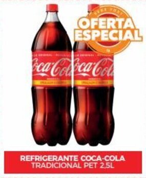 Fort Atacadista REFRIGERANTE COCA-COLA TRADICIONAL PET 2.5L oferta