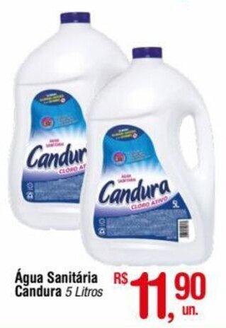 Fort Atacadista Água Sanitária Căndura 5 Litros oferta