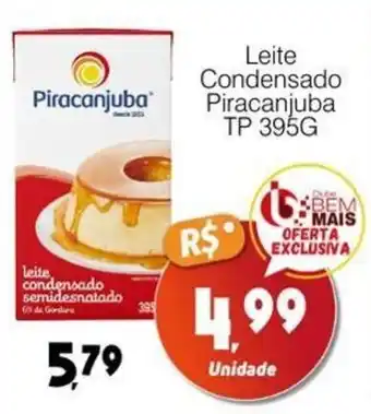 Supermercado Bem Barato Leite Condensado Piracanjuba TP 395G oferta