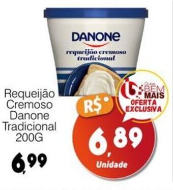 Supermercado Bem Barato Requeijão Cremoso Danone Tradicional 200G oferta