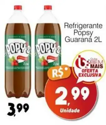 Refrigerante Popsy Guaraná 2L
