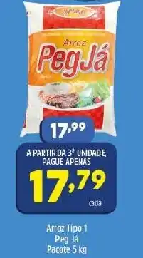 Arena Atacado Arroz tipo 1 Peg la Pacote 5kg oferta