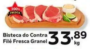 Supermercados Tauste Bisteca do Contra Filé Fresca Granel kg oferta