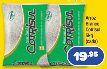 Costazul Supermercados Arroz Branco Cotrisul 5kg oferta