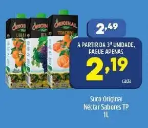 Arena Atacado Suno Original Nectar Sabores TP 1L oferta