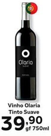 Supermercados Tauste Vinho Olaria Tinto Suave gf 750ml oferta