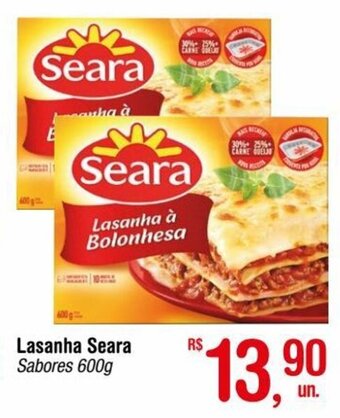 Fort Atacadista Lasanha Seara Sabores 600g oferta
