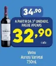 Arena Atacado Vinho Aurora Varietal 750ml oferta
