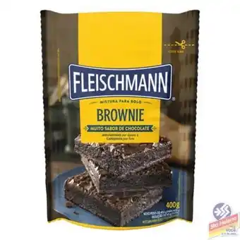 Supermercados Santa Helena Mistura fleischmann brownie pte 400g oferta