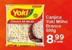 Rossi Supermercado Canjica Yoki Milho Branco 500g oferta