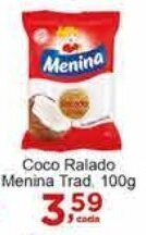 Rossi Supermercado Coco Ralado Menina Trad, 100g oferta