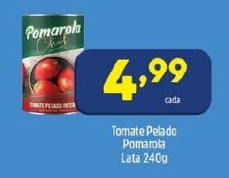 Arena Atacado Tomate Pelado Pomarola Lata 240g oferta