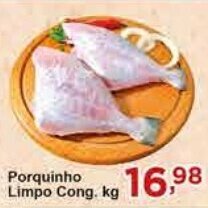 Rossi Supermercado Porquinho Limpo Cong. kg oferta