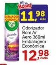 Rossi Supermercado Odorizador Bom Ar Aero 360ml Embalagem Econômica oferta