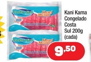 Kani Kama Congelado Costa Sul 200g