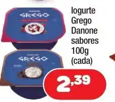 Iogurte Grego Danone sabores 100g
