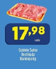 Arena Atacado Costela Suina Resfriada Bandeja 1kg oferta