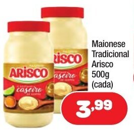 Costazul Supermercados Maionese Tradicional Arisco 500g oferta
