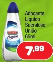 Adocante Liquido Sucralose Uniao 65ml