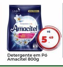 Tonin Superatacado Detergente em pó amacitel 800g oferta