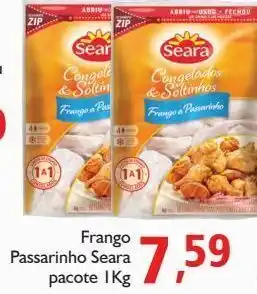 Supermercados ABC Frango a passarinho seara pacote 1kg oferta