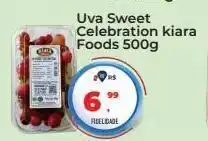 Tonin Superatacado Uva sweet celebraion kiaa foods 500g oferta