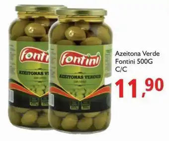 Azeitona verde fontini 500g