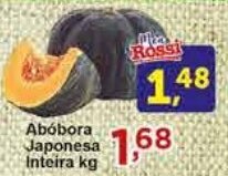 Rossi Supermercado Abóbora Japonesa Inteira kg oferta
