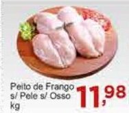 Rossi Supermercado Peito de Frango s/ Pele s/ Osso kg oferta