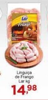 Rossi Supermercado Linguiça de Frango Lar kg oferta
