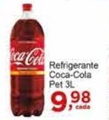 Rossi Supermercado Refrigerante Coca-Cola Pet 3L oferta