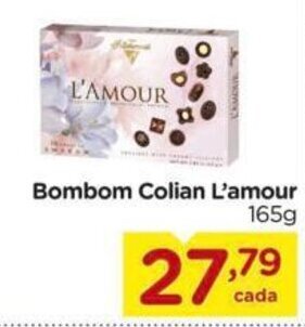 Carrefour Bombom Colian L'amour 165g oferta