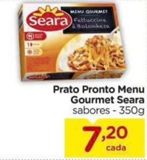 Carrefour Prato Pronto Menu Gourmet Seara sabores - 350g oferta