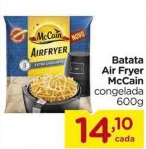 Carrefour Batata Air Fryer McCain congelada 600g oferta