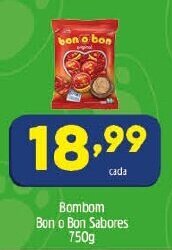 bombom Bon o Bon Sabores 750g