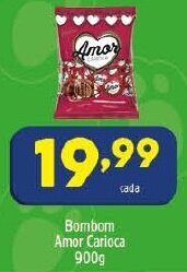 Arena Atacado Bombom Amor Carioca 900g oferta