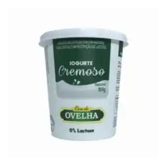 Iogurte casa da ovelha natural zero lactose pt 500 g
